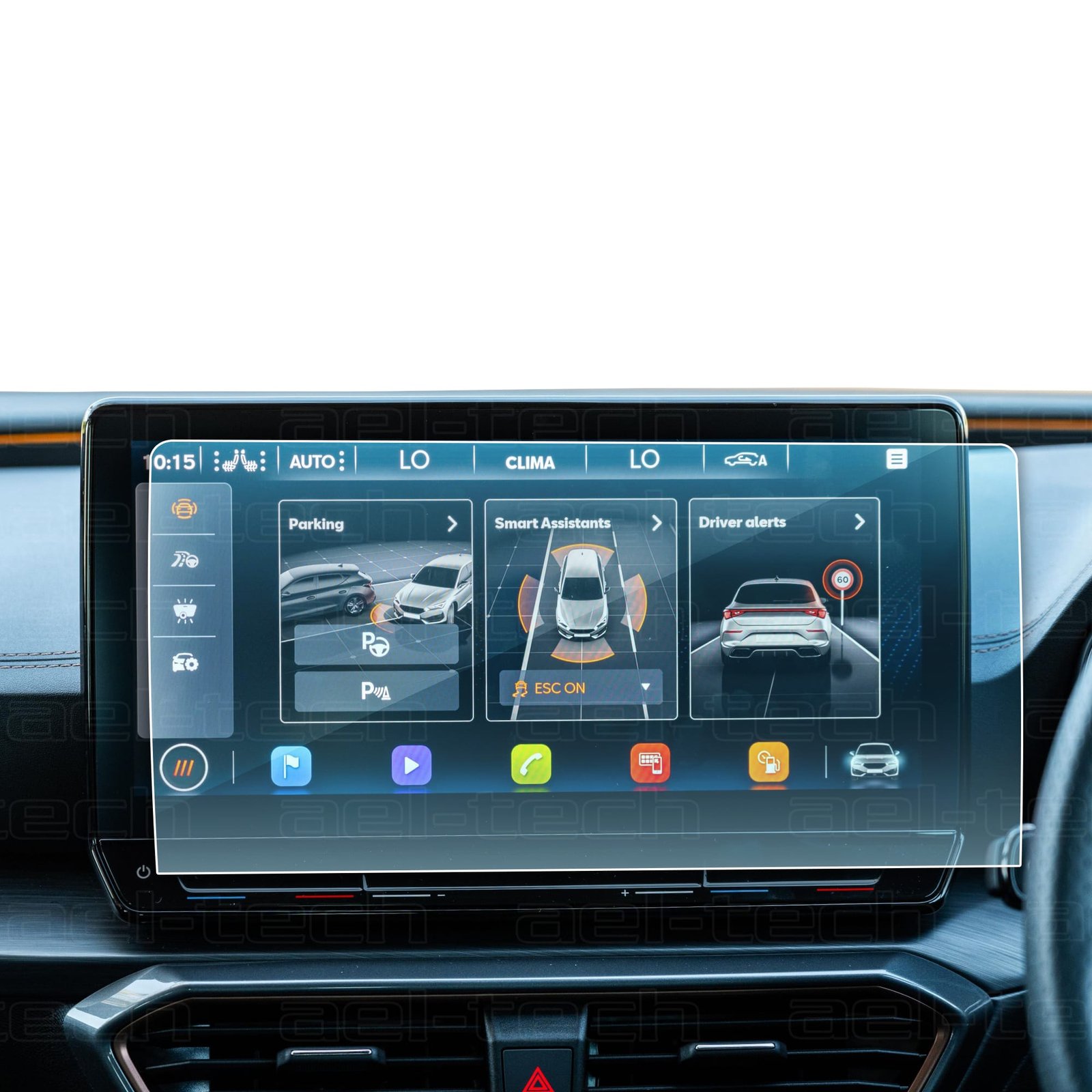 CupraFermentorEskiNav-1 Cupra Formentor Uyumlu 12 İnç Navigasyon 9H Nano Ekran Koruyucu 2021-2023 - Görsel 1