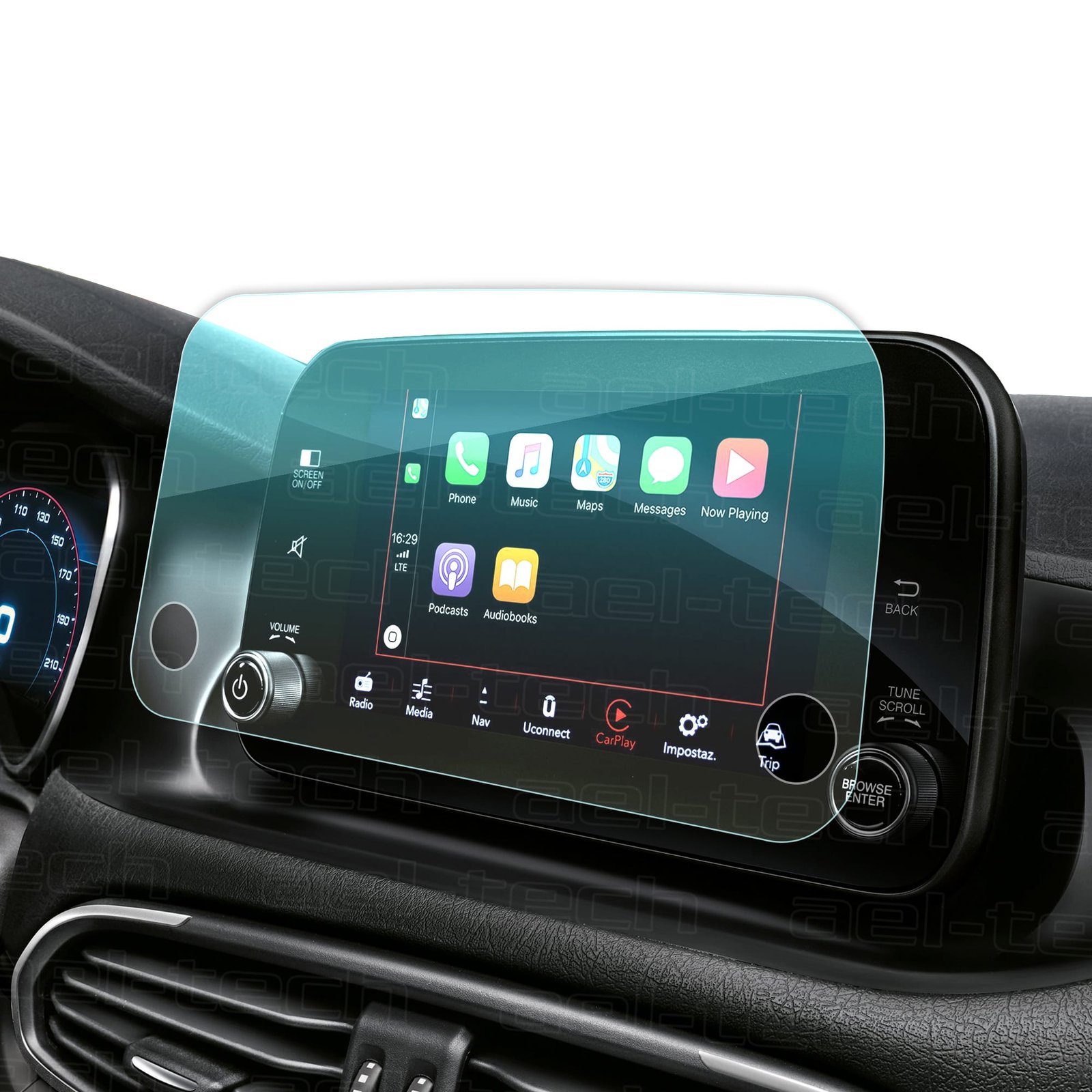 FiatEgea7İnçNav Fiat Egea Uyumlu 7 İnç Navigasyon 9H Nano Ekran Koruyucu - Görsel 1