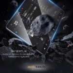 Audi A3 Piano Black 2021-2023 Vites Etrafı Konsol Tpu Koruyucu - Görsel 4