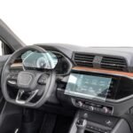 Audi Q3 Dijital Gösterge ve Navigasyon Uyumlu Nano Ekran Koruyucu 2li Set 2021-2025