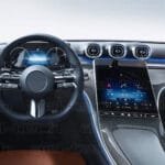 Mercedes C Seri Navigasyon ve Dijital gösterge uyumlu Nano Ekran Koruyucu 2li Set - Görsel 2