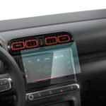 Citroen C3 Aircross Shine Uyumlu 9 İnç Navigasyon 9H Nano Ekran Koruyucu
