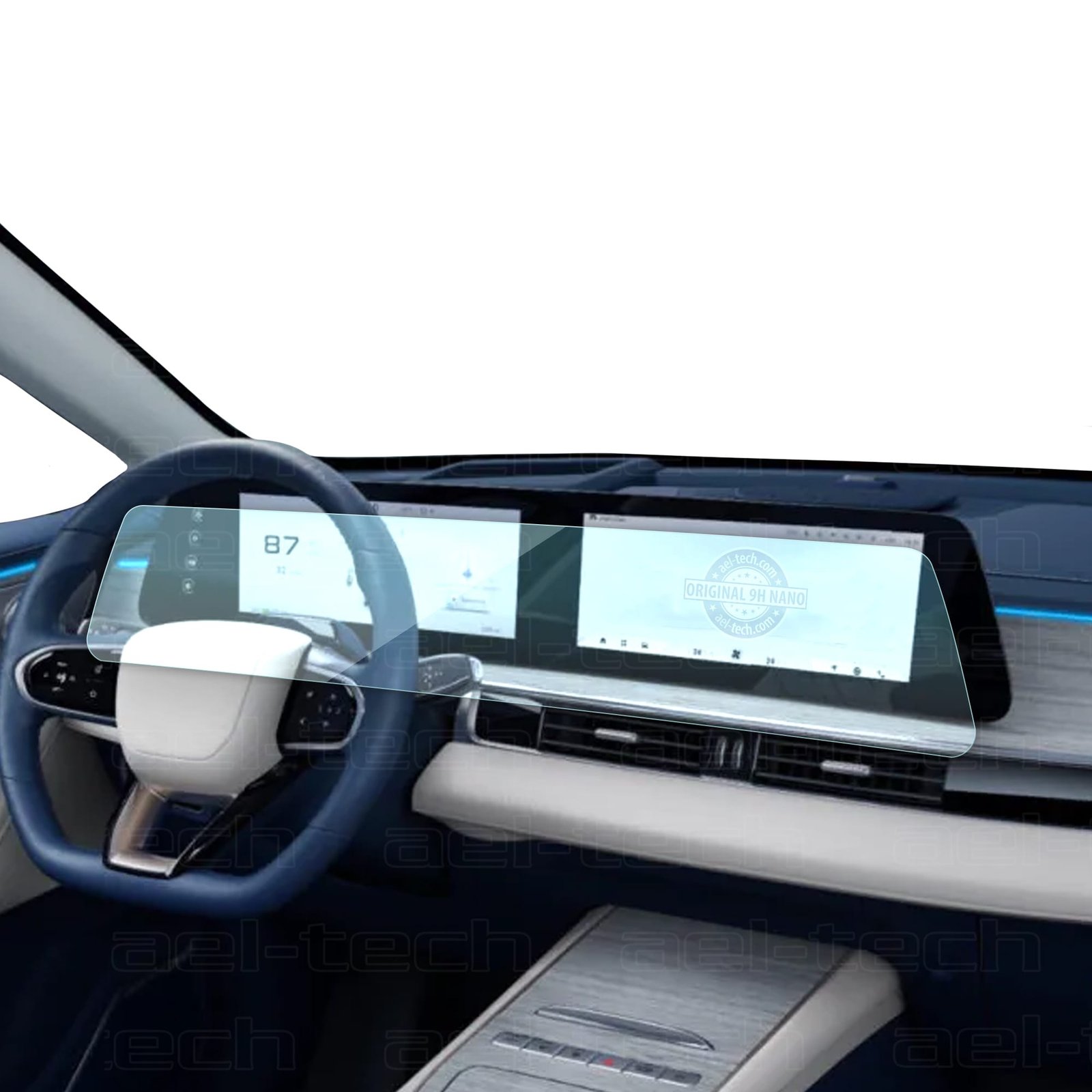 CheryOmoda5Pro24.6incDGNav Chery Omoda 5 Pro 2024 Uyumlu 24.6 İnç Navigasyon 9H Nano Ekran Koruyucu - Görsel 1