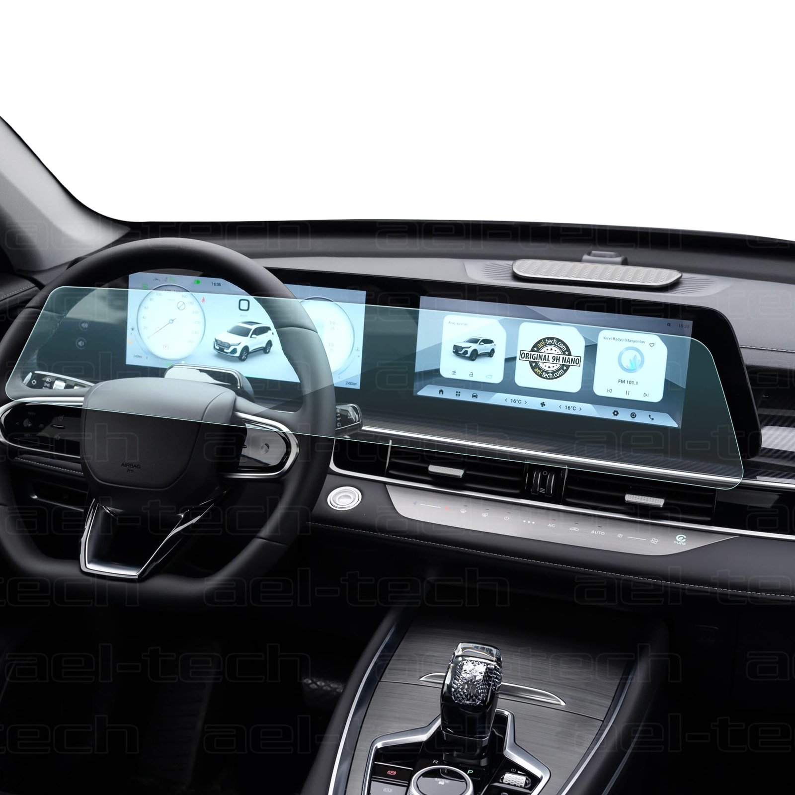 CheryTiggo7ProMax202424.6DGNav Chery Tiggo 7 Pro Max 2024 Uyumlu 24.6 İnç Navigasyon 9H Nano Ekran Koruyucu - Görsel 1