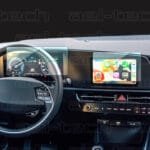 Kia Niro Navigasyon ve Dijital Gösterge Uyumlu 9H Nano Ekran Koruyucu 2023/2024