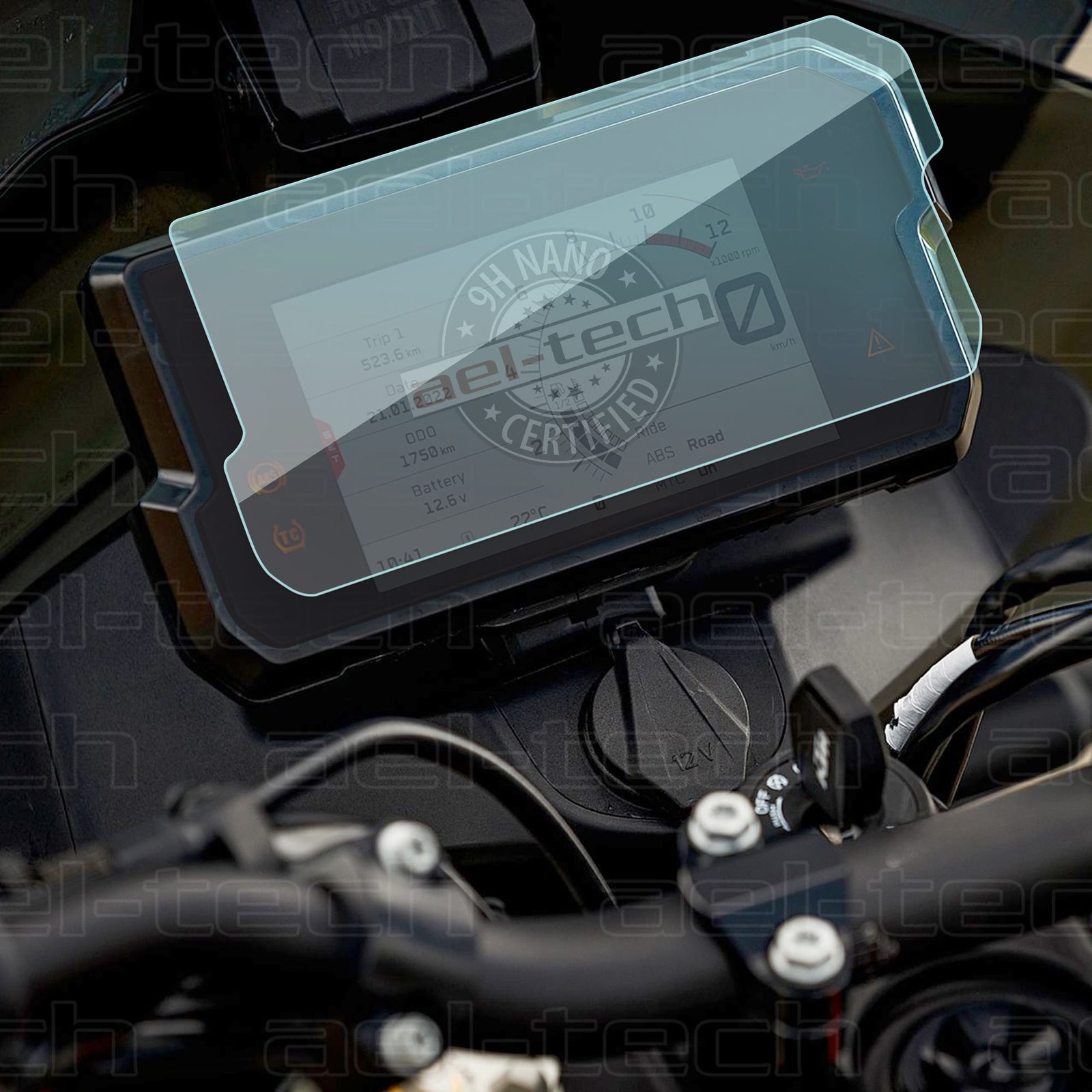 Ktm890Adventure copy KTM 890 Adventure Uyumlu Dijital Gösterge 9H Nano Ekran Koruyucu - Görsel 1