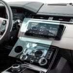 Land Rover Range Rover Velar 2017-2022 Uyumlu Navigasyon Ve Bilgi Ekran 9H Nano Ekran Koruyucu