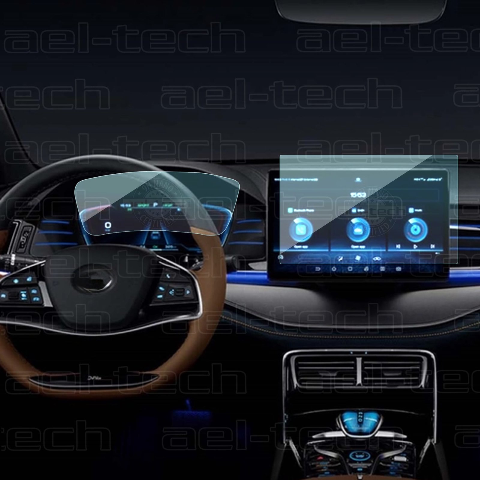 BYD Tang Dijital Gösterge ve Navigasyon copy Byd Tang 15,6 Inç Navigasyon Ve 12,3 Inç Dijital Gösterge 9h Nano Koruyucu 2’li Set - Görsel 1