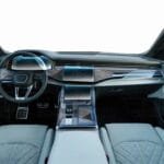 Yeni Audi Q8 Navigasyon Dijital Gösterge 9H Nano ve piano black uyumlu Tpu Koruyucu 8li Set