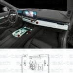 Bmw 5 Seri Uyumlu Piano Black Tpu Koruyucu 9 Lu Set