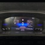 Volkswagen T-Cross Uyumlu Dijital Gösterge 9H Nano Ekran Koruyucu - Görsel 2