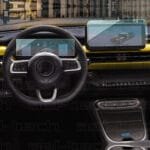 Jeep Avenger Uyumlu Dijital Gösterge ve Navigasyon 9H Nano Ekran Koruyucu