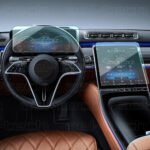 Mercedes S Seri Navigasyon ve Dijital gösterge uyumlu Nano Ekran Koruyucu 2li Set 2020-2025