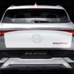 Byd Atto 3 Uyumlu Arka Bagaj Kapağı TPU Koruyucu 2025