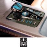 BYD Han Uyumlu Vites Etrafı Piano Black TPU koruyucu 6 lı Set - Görsel 2