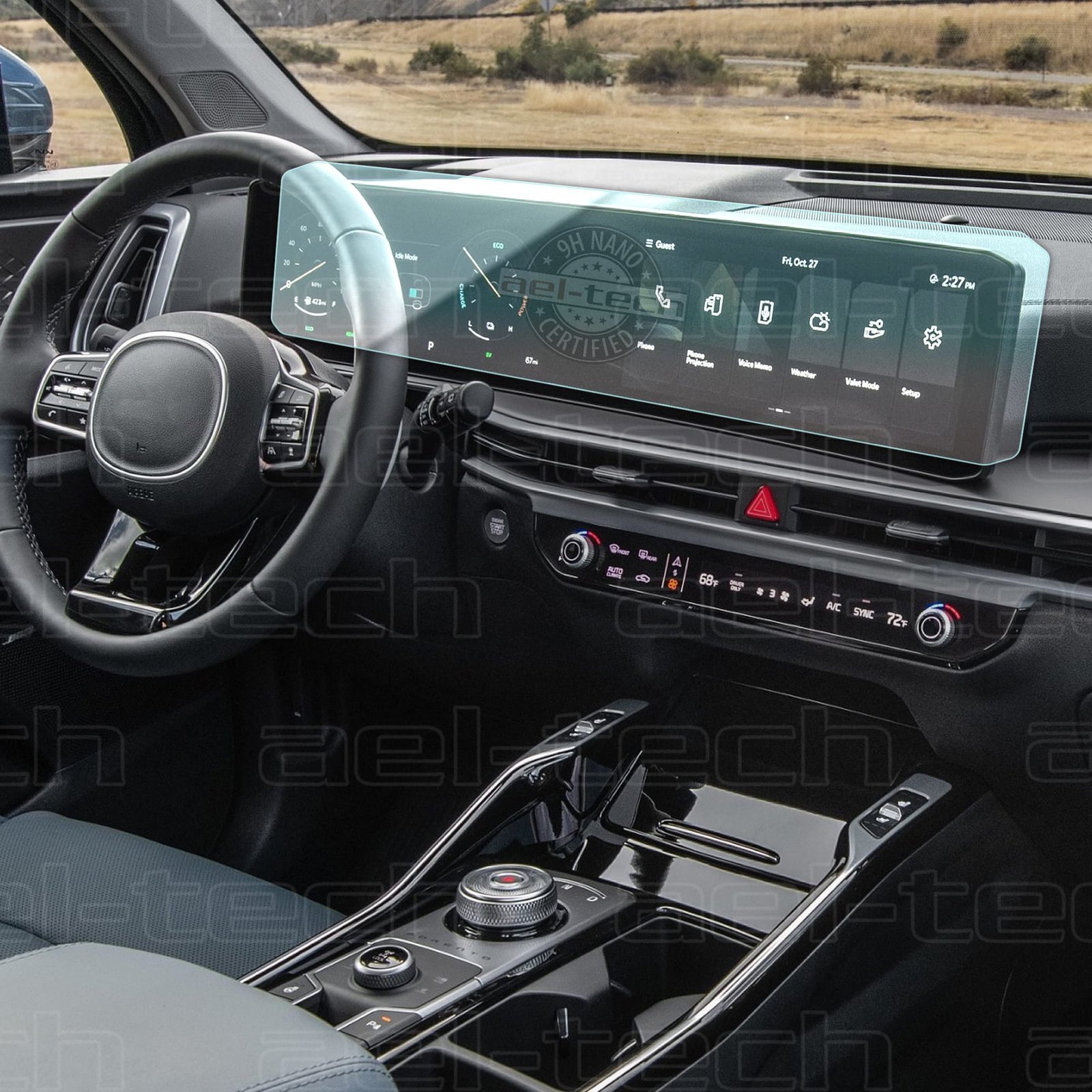 KiaSorentocopy Kia Sorento Uyumlu 9H Nano Ekran Koruyucu 2024/2025 - Görsel 1