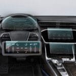 Audi A6 Dijital Gösterge,Navigasyon,Klima Kontrol Uyumlu Nano Ekran Koruyucu 4lü Set 2019 2025