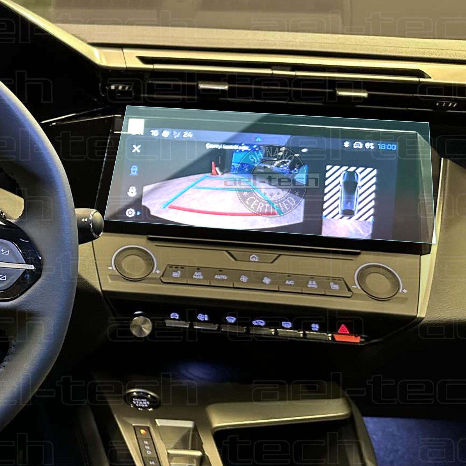 alluree Peugeot 408 Allure 10 İnç Navigasyon Uyumlu Nano Ekran Koruyucu 2023/2025 - Görsel 1