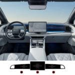 Byd Sealion 7 Navigasyon,Dijital Gösterge Ve Sağ Panel 9h Nano Ekran Koruyucu 3'lü Set 2025 - Görsel 2