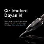 Audi A8/A8L Navigasyon,Dijital Gösterge,Klima Kontrol ve Arka Tablet Uyumlu 9H Nano Ekran Koruyucu 4’lü Set 2022-2025 - Görsel 3