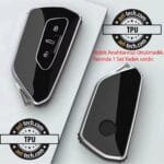 Cupra Modelleri Anahtar Uyumlu 5D Karbon Görünüm Tpu Koruyucu Kaplama 2li Set 2025 - Görsel 2