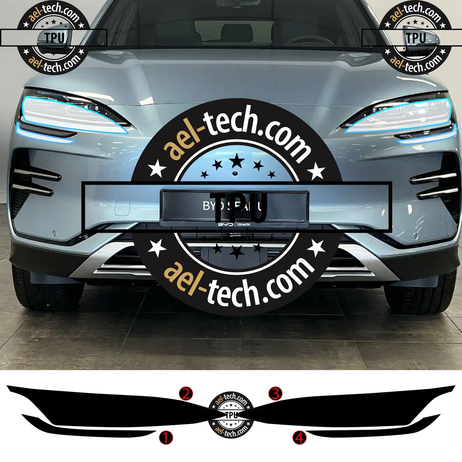 edbd0608fb9af0d04616d85a7c011a55.jpg BYD Seal DM Uyumlu Far Tpu Koruyucu 4lü Set 2023-2026 - Görsel 1