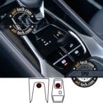 Mg Hs Uyumlu Vites Etrafı Piano Black Konsol Tpu Koruyucu 2li Set 2024-2025 - Görsel 2