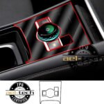 Volkswagen Tiguan Uyumlu Vites Etrafı Piano Black TPU Koruyucu 2024-2026