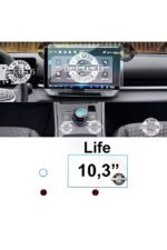 Volkswagen T-Roc Life Uyumlu 10,3 inç Navigasyon ve Home Tuşu 9h Nano Ekran Koruyucu 2li Set 2026-2