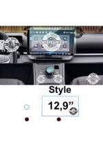 Volkswagen T-Roc Style Uyumlu 12,9 inç Navigasyon ve Home Tuşu 9h Nano Ekran Koruyucu 2li Set 2026-