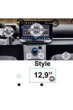 Volkswagen T-Roc Style Uyumlu 12,9 inç Navigasyon ve Home Tuşu 9h Nano Ekran Koruyucu 2li Set 2026- - Görsel 2