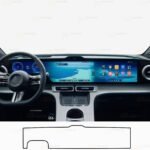 Mercedes GLC 400 Uyumlu Dijital Gösterge ve Navigasyon 9h Nano Ekran Koruyucu 2026-2027 - Görsel 2