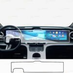 Mercedes GLC 400 Uyumlu Dijital Gösterge ve Navigasyon 9h Nano Ekran Koruyucu 2026-2027