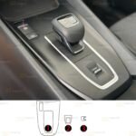 Nissan Qashqai Uyumlu Orta Konsol Piano Black TPU Koruyucu 3lü set 2025-2026 - Görsel 2