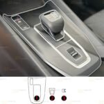 Nissan Qashqai Uyumlu Orta Konsol Piano Black TPU Koruyucu 3lü set 2025-2026