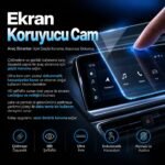Peugeot 308 7 Inç Navigasyon Cam Ekran Koruyucu 2018-2021 - Görsel 3