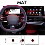 Renault Clio Evolition Plus Uyumlu Mat Dijital Gösterge,Mat Navigasyon ve Orta Panel 9h Nano Koruyucu 3lü Set 2026-2027 - Görsel 2