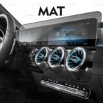Mercedes A180 Uyumlu 10.25 Inç Mat Görünüm Navigasyon  9h Nano Ekran Koruyucu 2019-2026