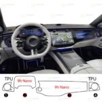 Mercedes S Seri Uyumlu Dijital Gösterge,Navigasyon,Menfez 9h Nano Ekran Koruyucu 4lü Set 2026-2027 - Görsel 2