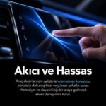 Renault Clio 5 Uyumlu Easy Link 7.3 Navigasyon Cam Ekran Koruyucu 2020-2025 - Görsel 4